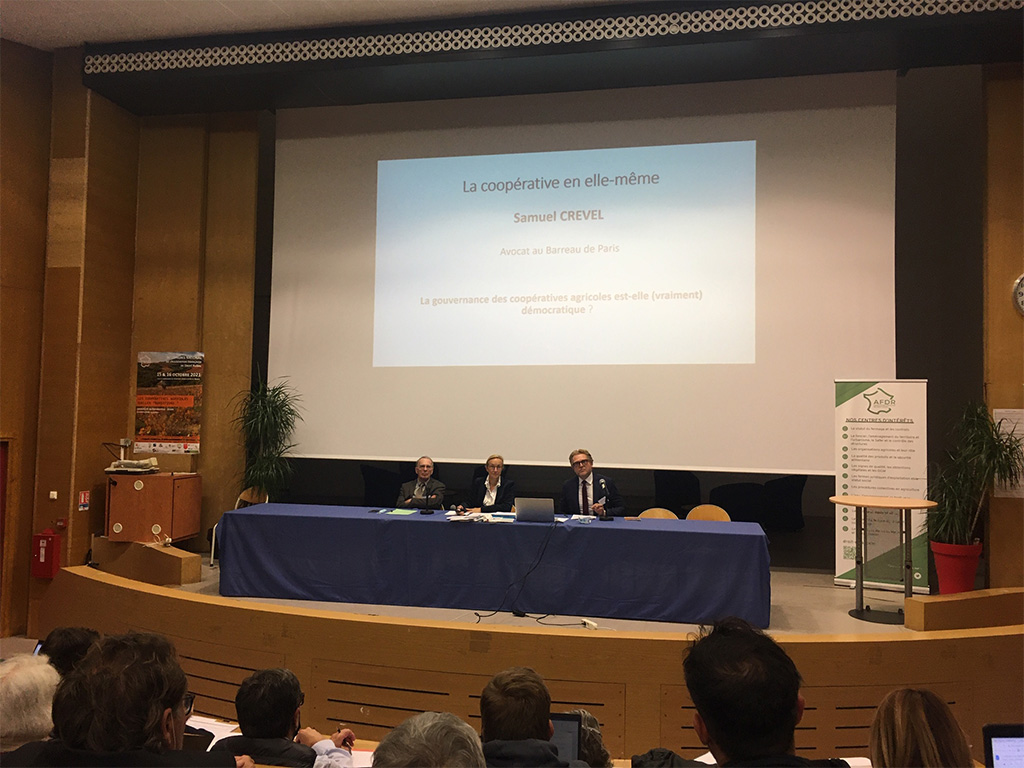 Maître Alranq a participé au congrès national de l'association Française de droit rural : les coopératives agricoles, quelles transitions ?